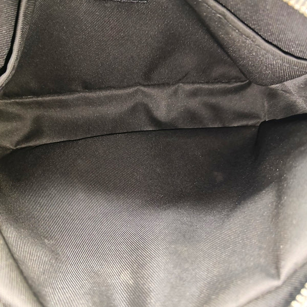 OUTDOOR PM Monogram Coated Canvas Black