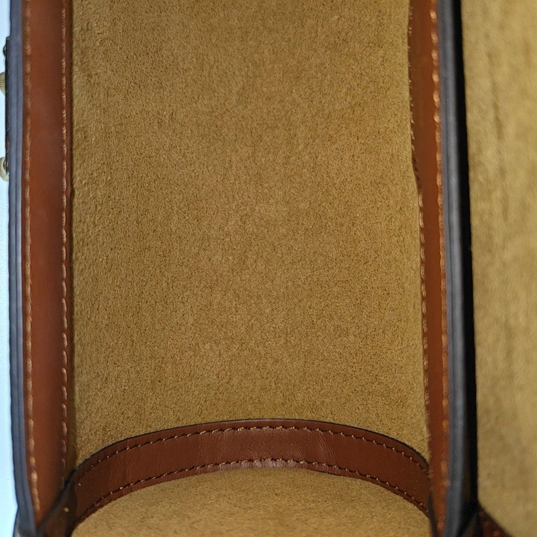 PAPILLON 19 Monogram Coated Canvas Brown