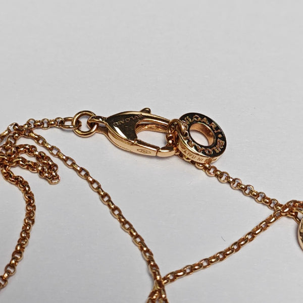 B.ZERO1 18k Rose Gold Necklace