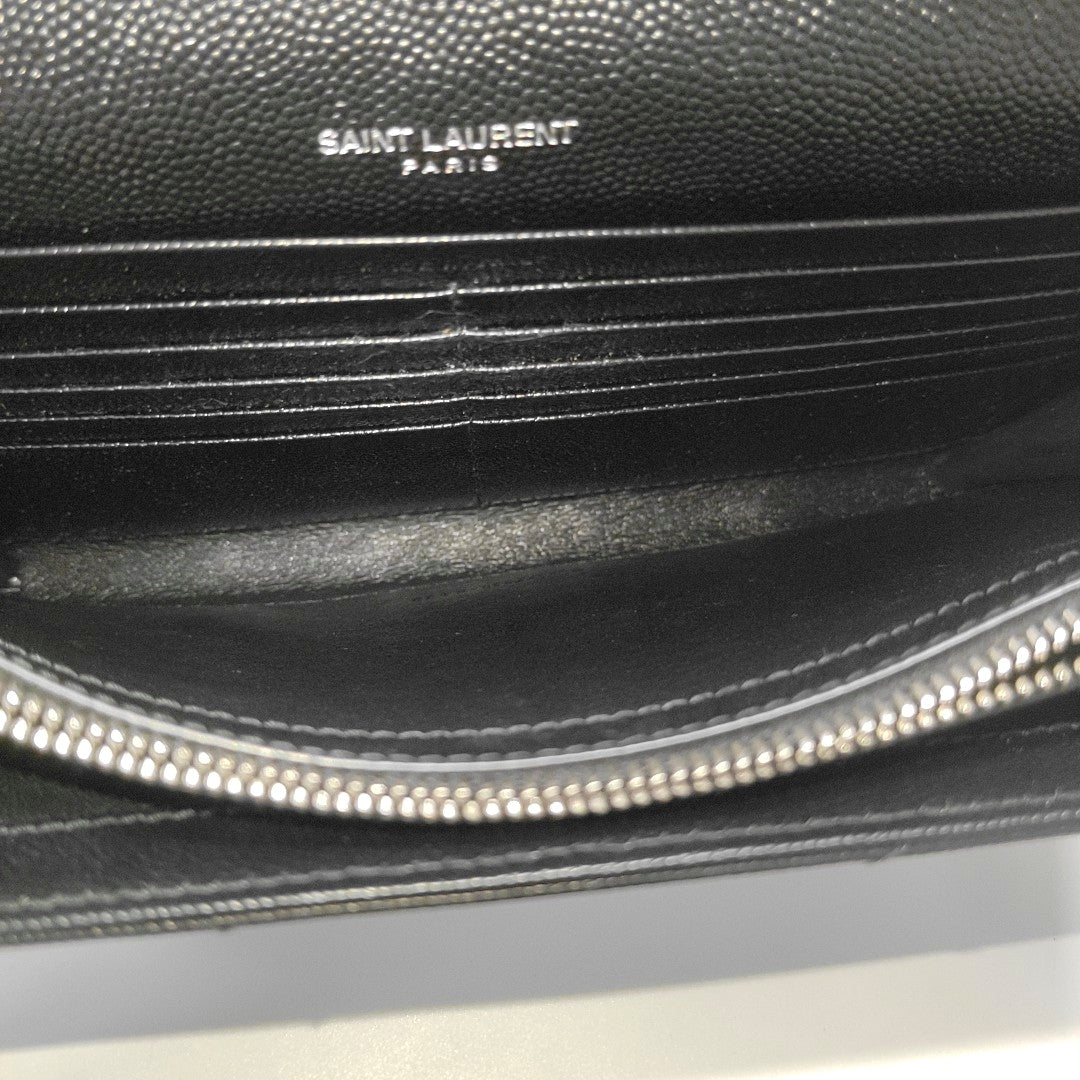 MONOGRAM Medium Chevron Calfskin Black
