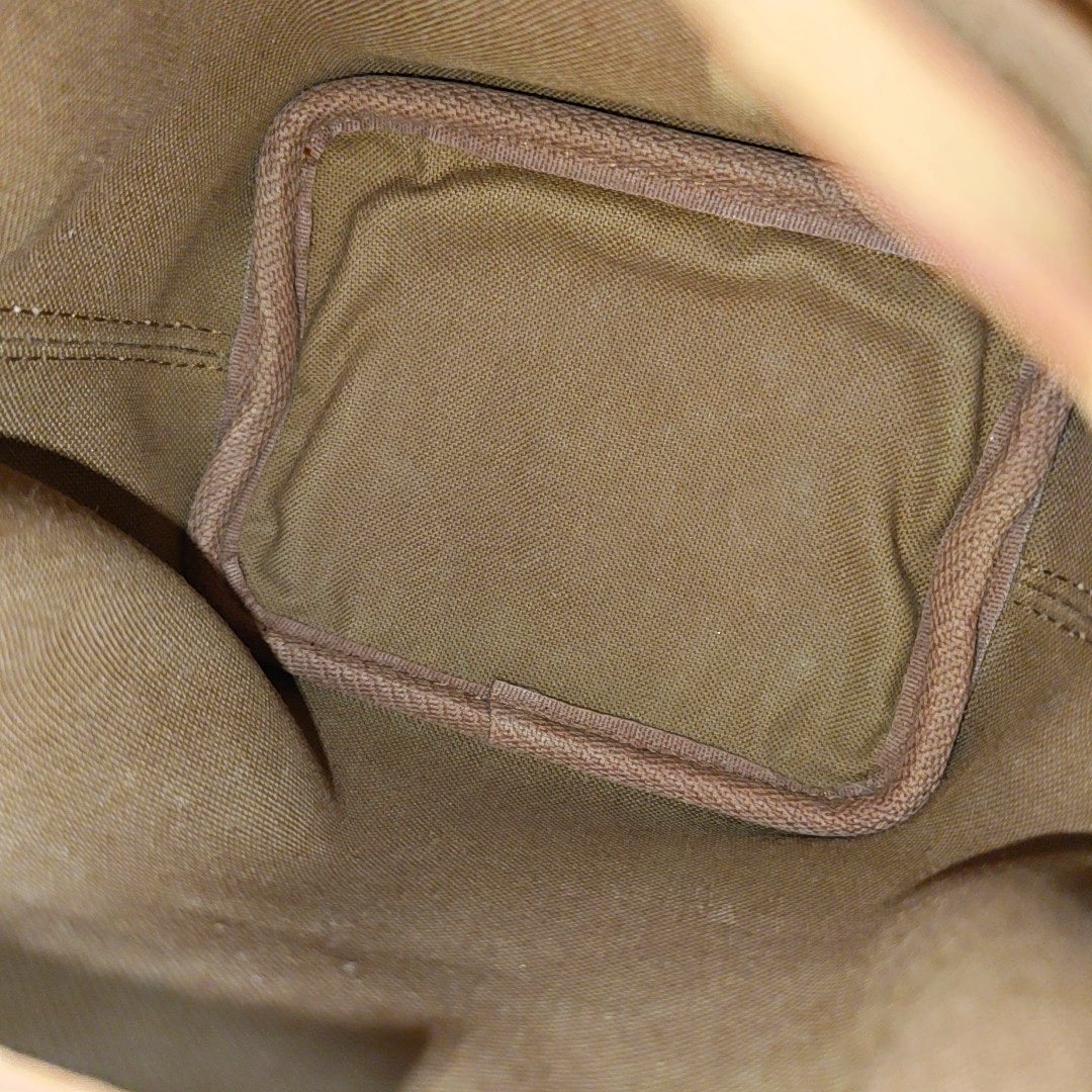 NÉONOÉ Nano Monogram Coated Canvas Brown