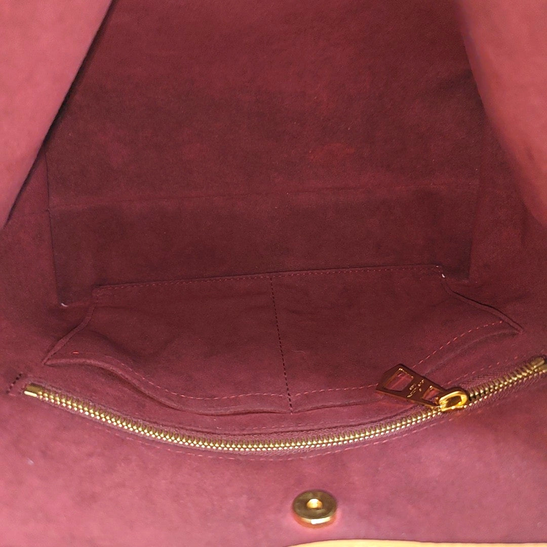 CARRYALL PM Monogram Coated Canvas Brown