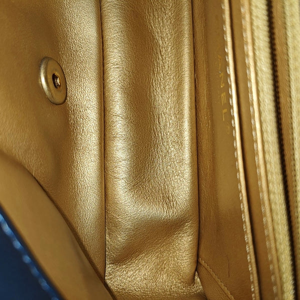 CLASSIC FLAP Mini Quilted Lambskin Blue