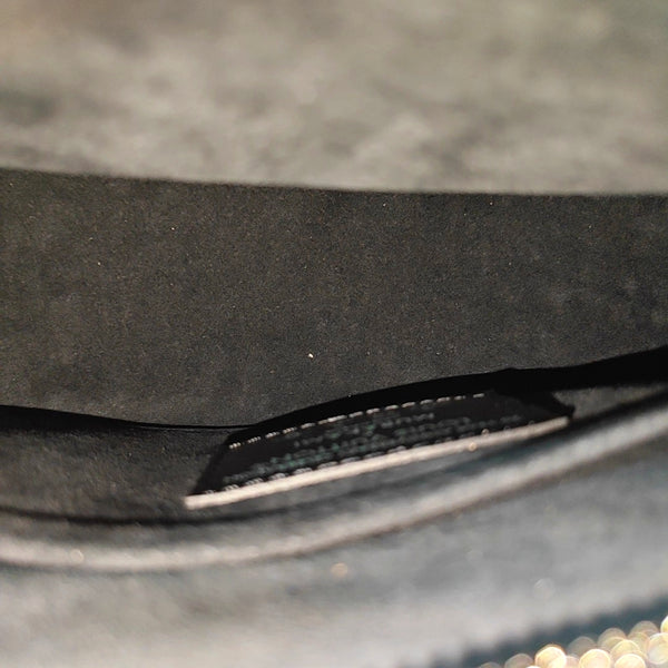 LV × TM ONTHEGO EAST WEST Chain Monogram Coated Canvas Black