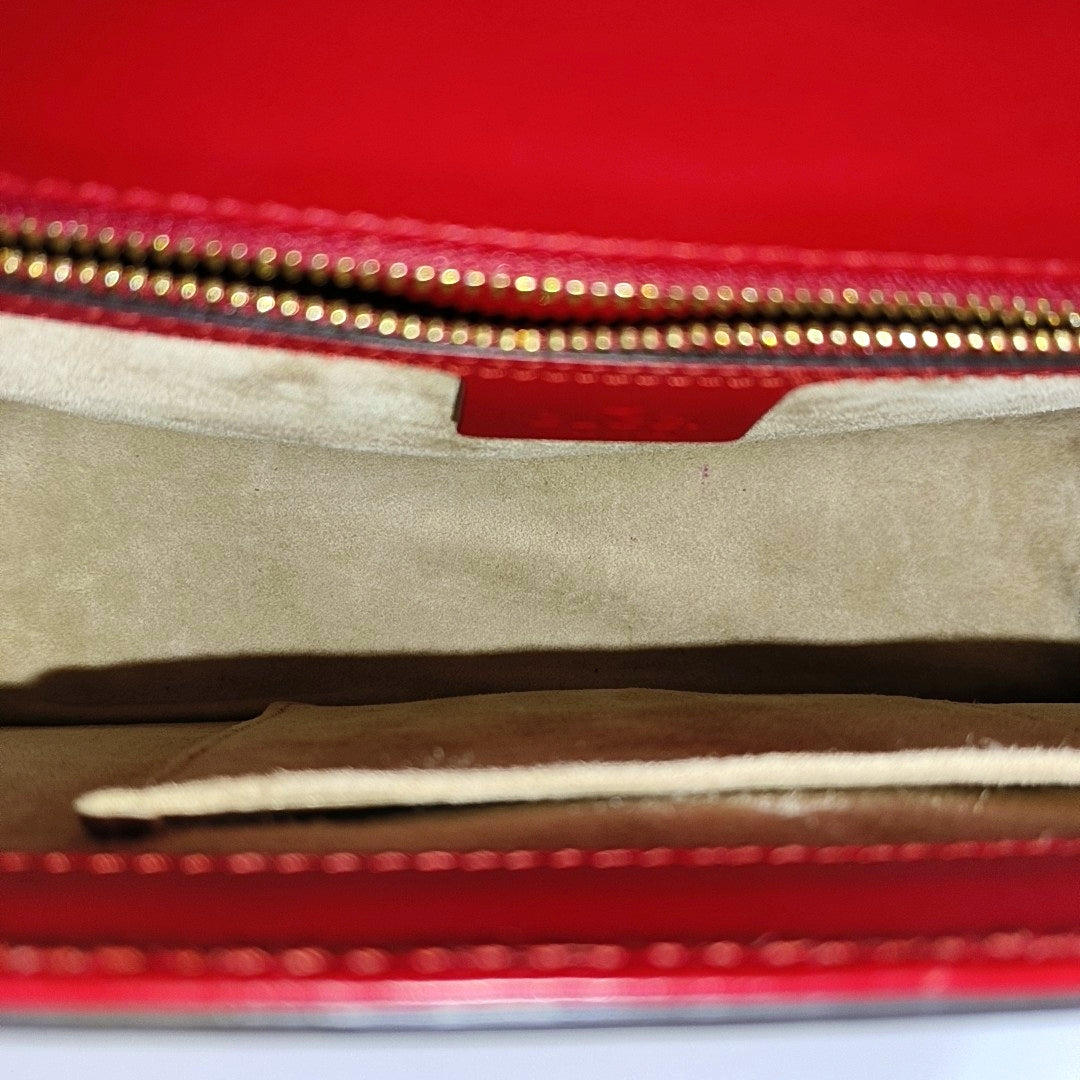 Sylvie Small Calfskin Red