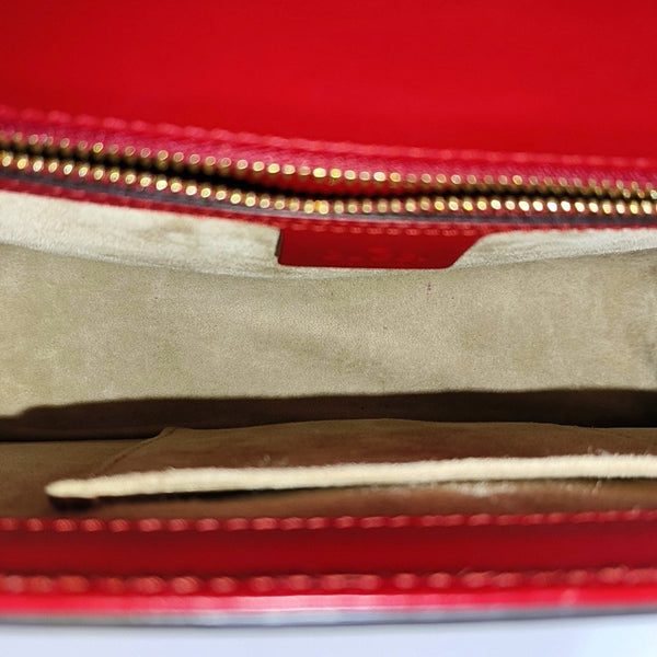 Sylvie Small Calfskin Red
