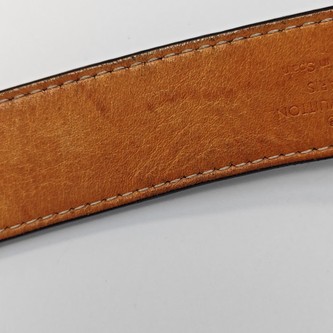 Leather Belt Red