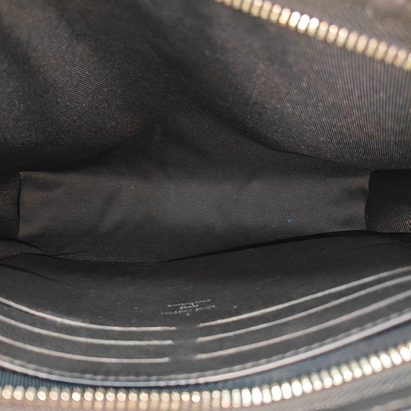 Pochette Voyag MM Damier Graphite Coated Canvas Gray