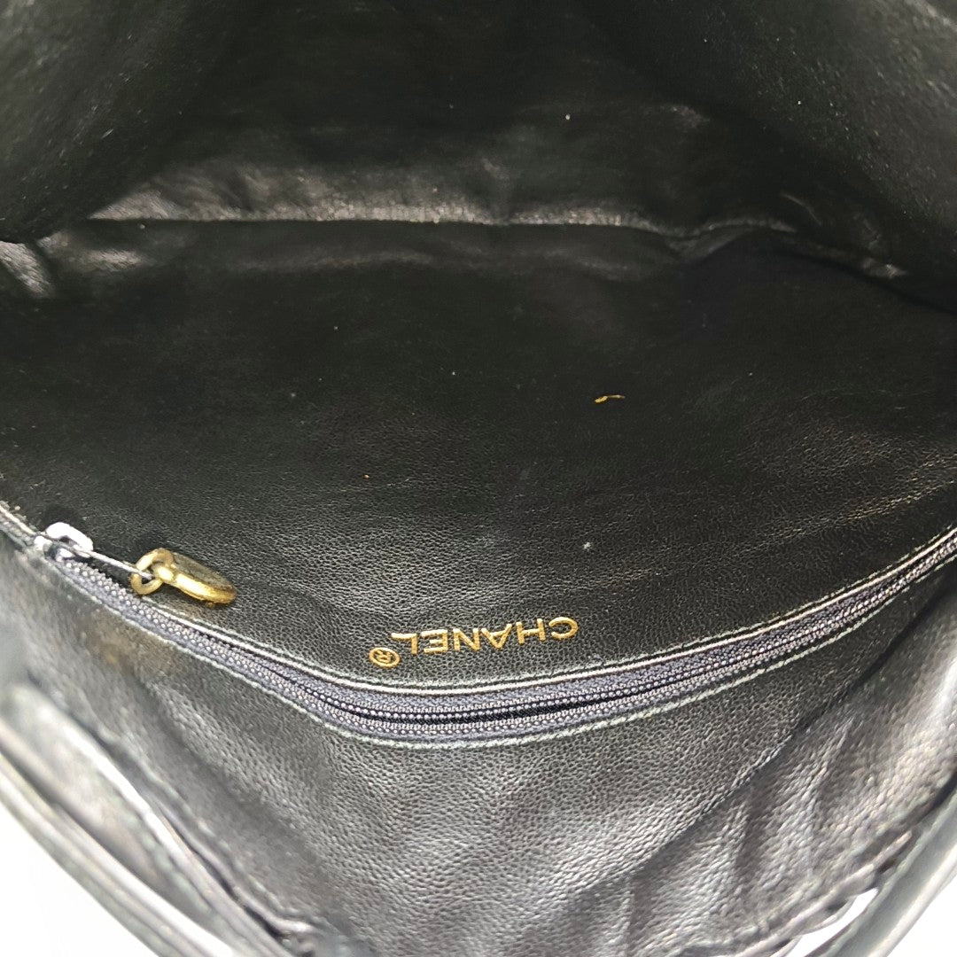 Quilted Calfskin Black