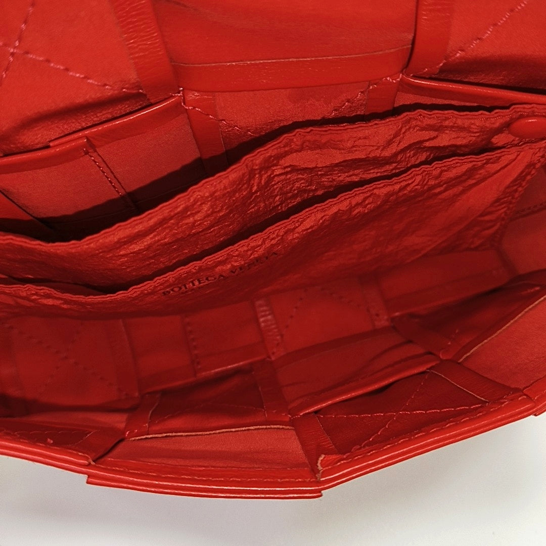 Cassette Small Calfskin Red