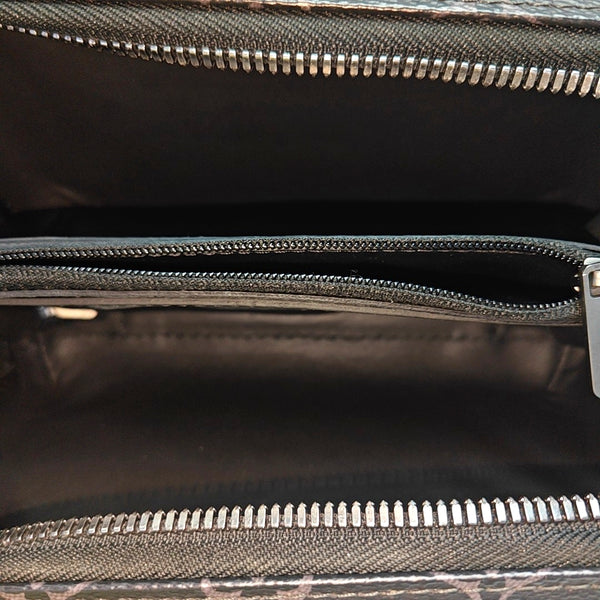 HORIZON Monogram Coated Canvas Black