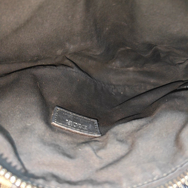 Authenticated pre-owned  Saddle Medium Oblique Canvas Blue - Crossbody Bag at Looply