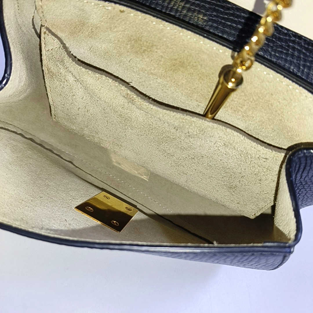 Drew Mini Calfskin Black