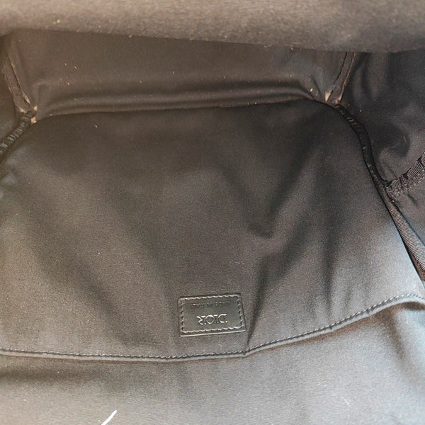 Rider Oblique Coated Canvas Black