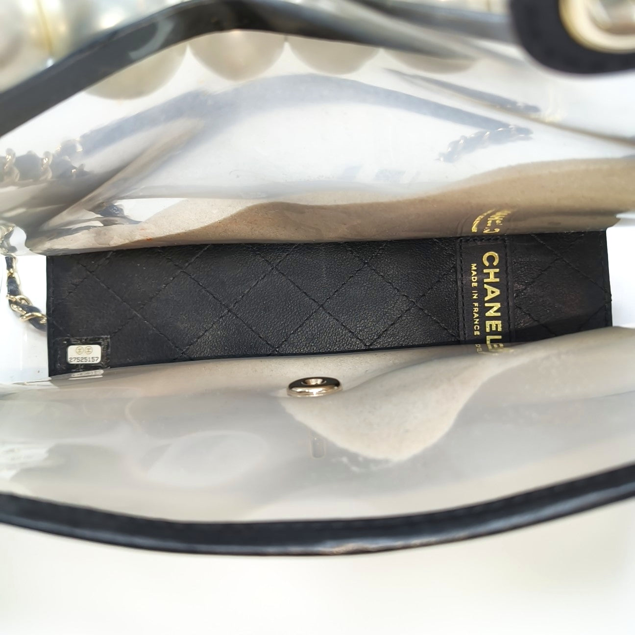Special Material Shoulder Bag Clear