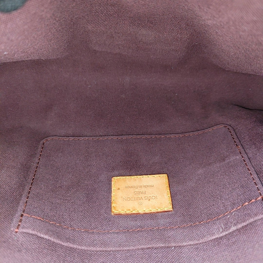 FAVORITE MM Monogram Coated Canvas Brown