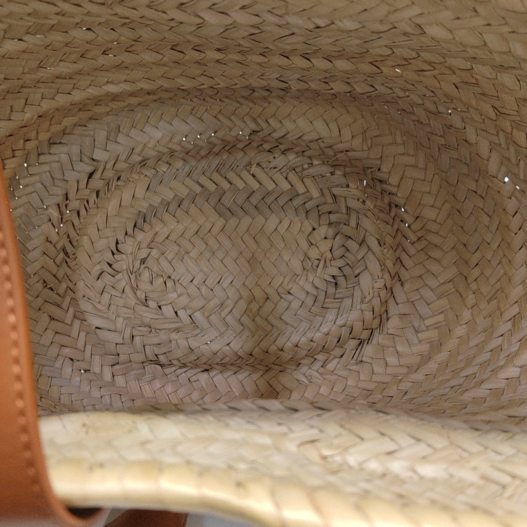Basket Straw Beige