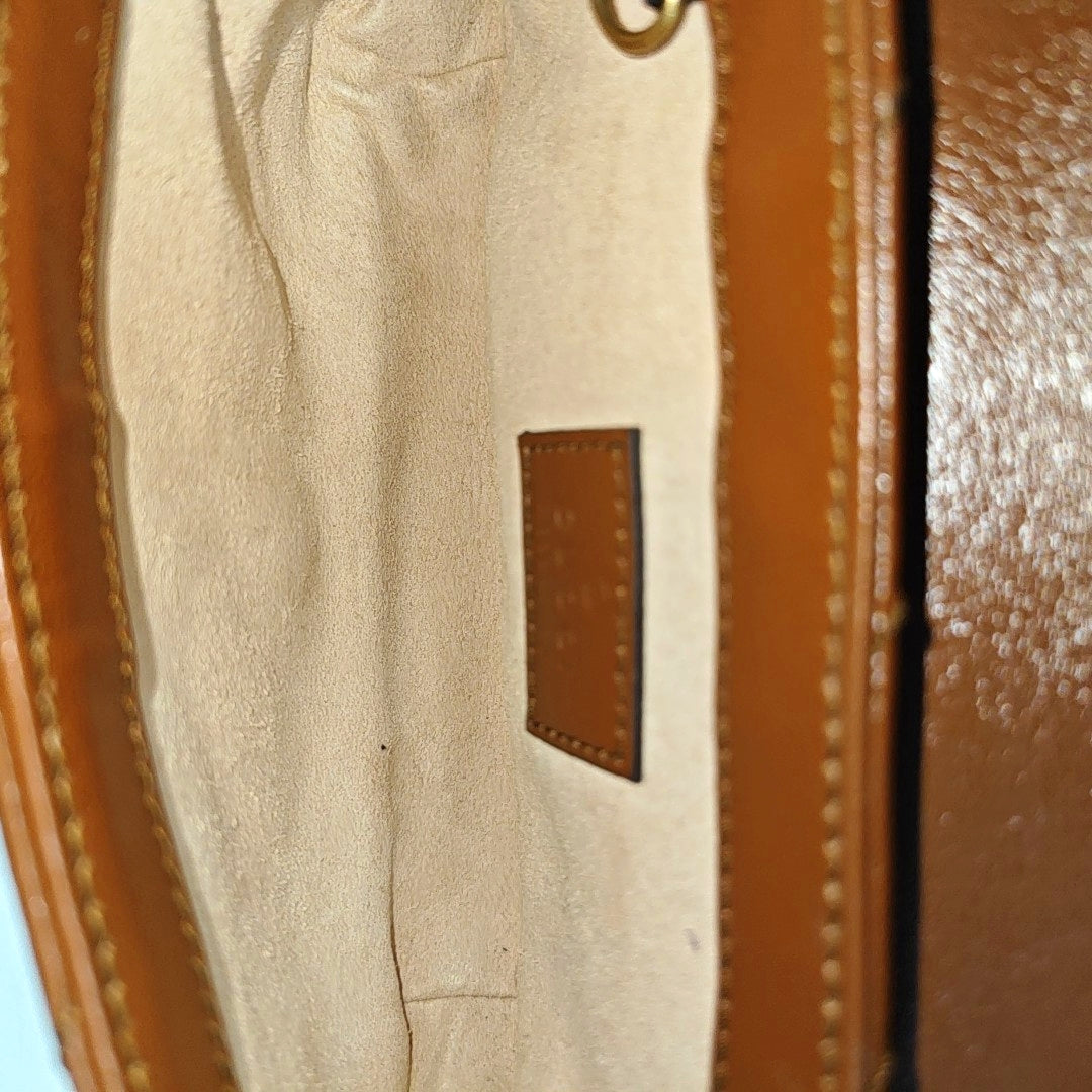 GG Marmont Mini Quilted Calfskin Brown