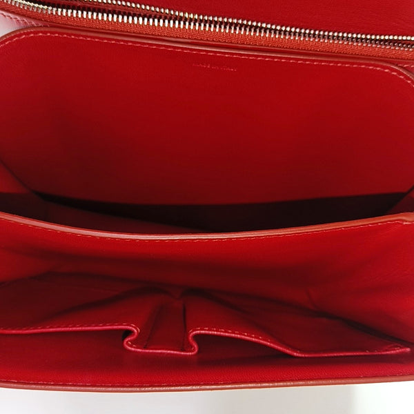 CLASSIC BOX Medium Calfskin Red