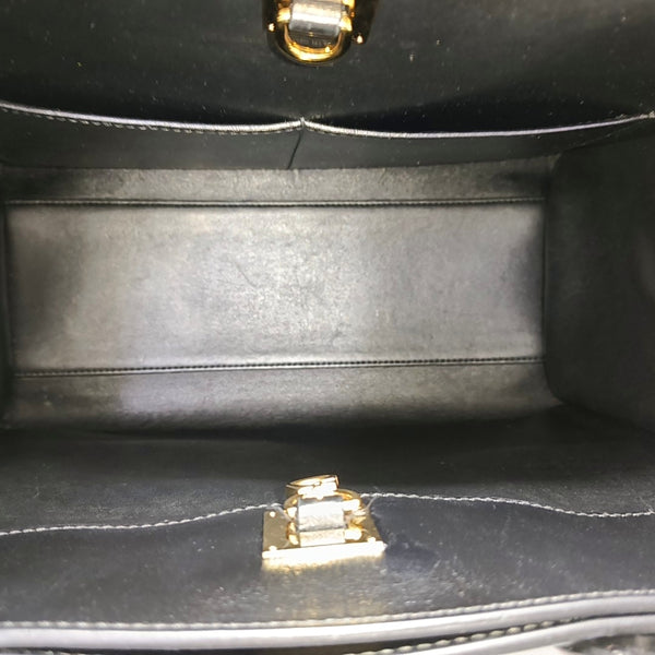 CITY STEAMER MM Calfskin Black