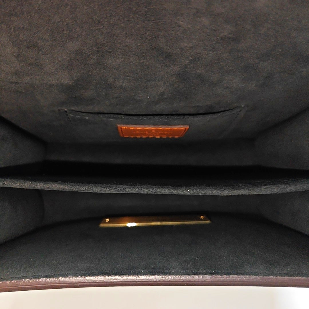 DAUPHINE Mini Monogram Coated Canvas Brown