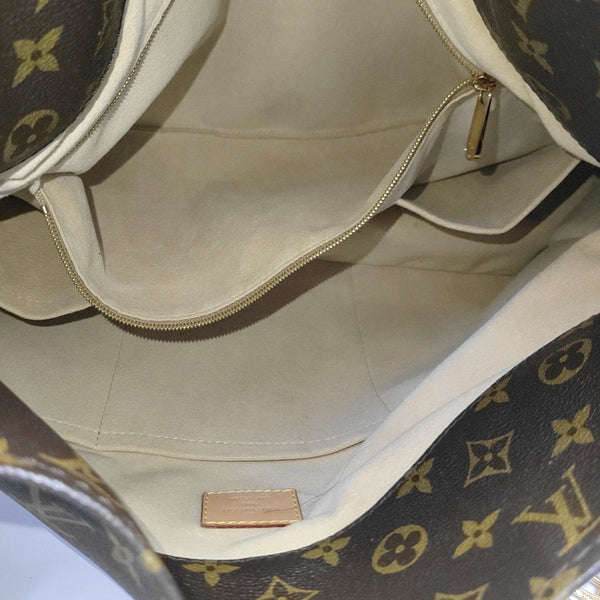 ARTSY MM Monogram Coated Canvas Brown