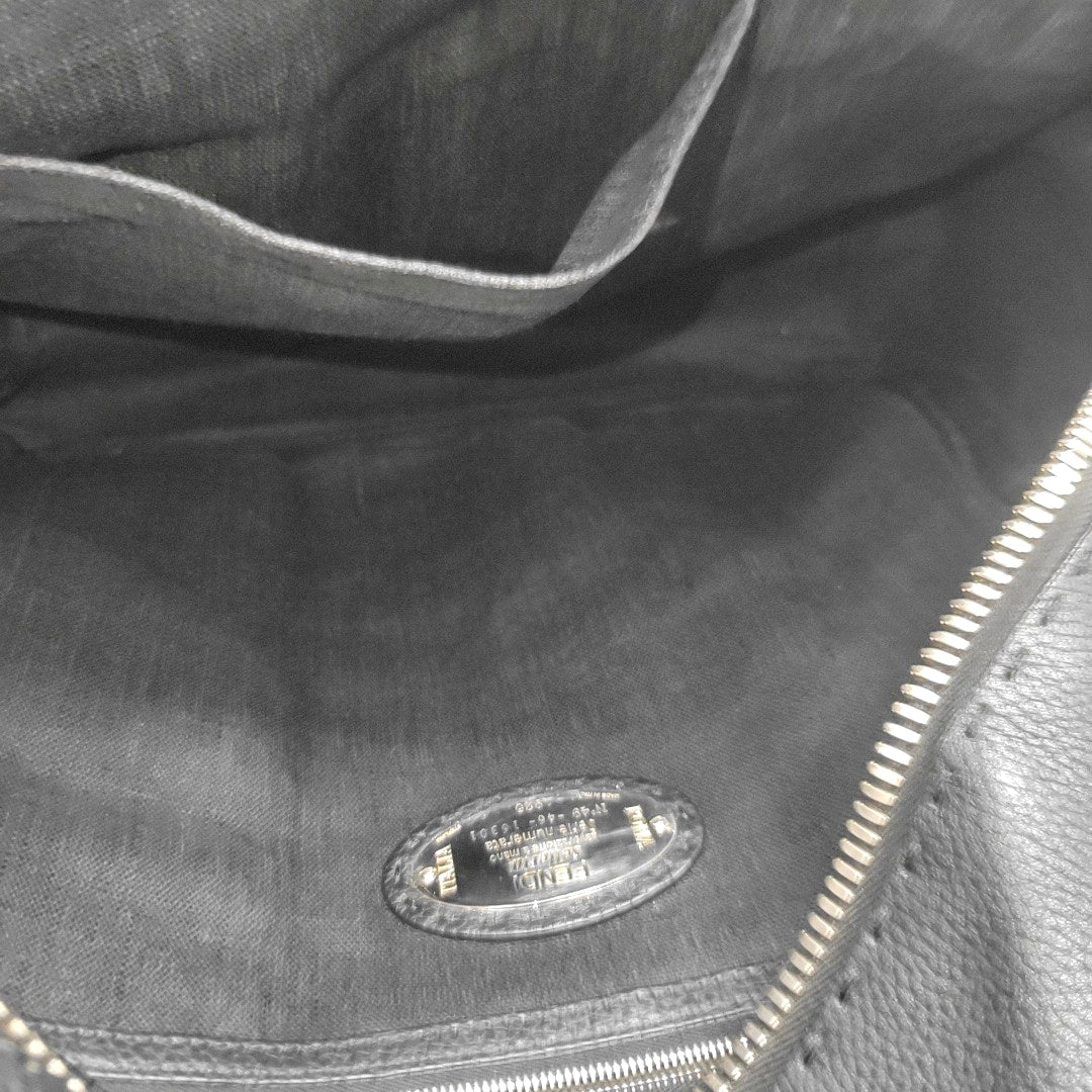 No Words Calfskin Black