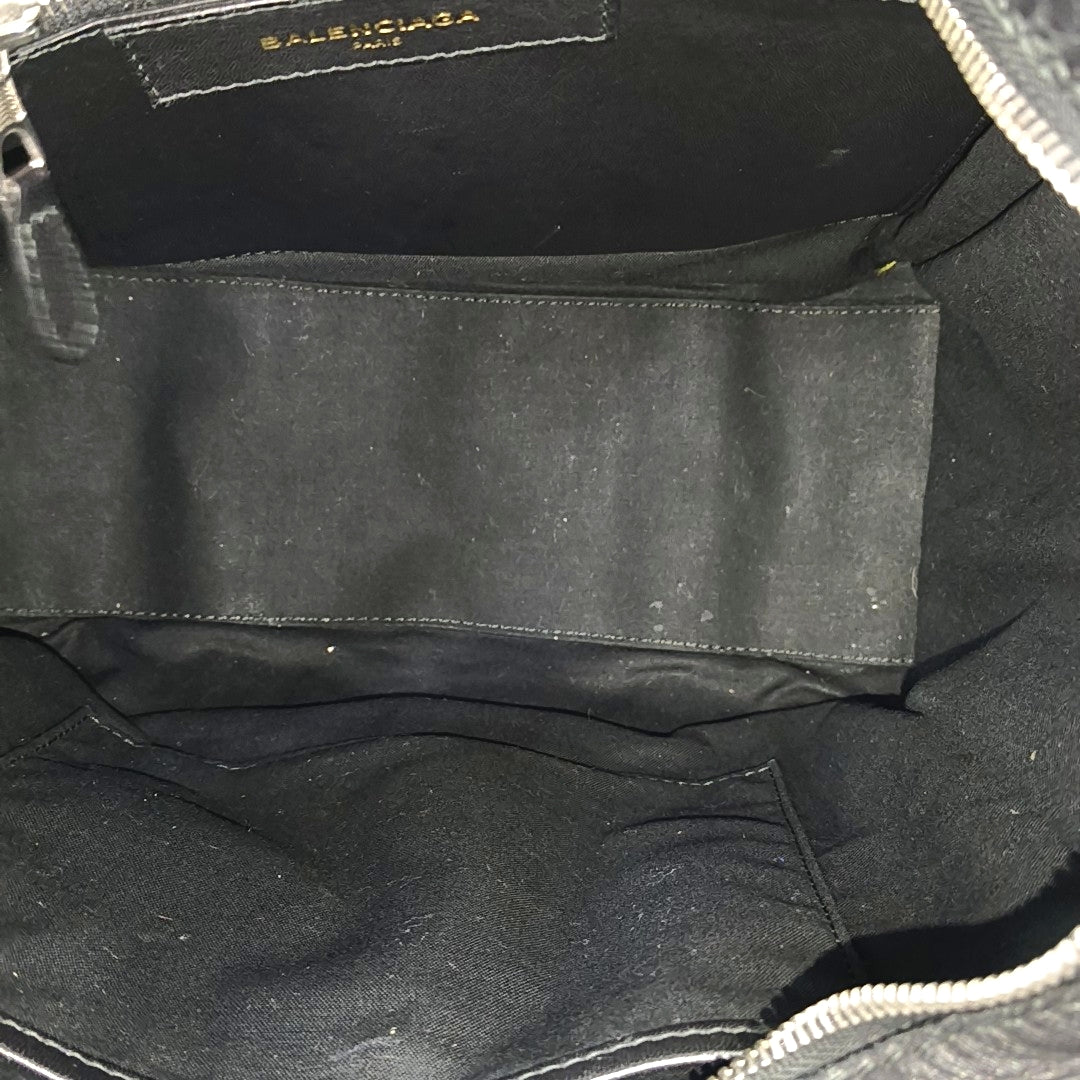 Bazar Calfskin Black
