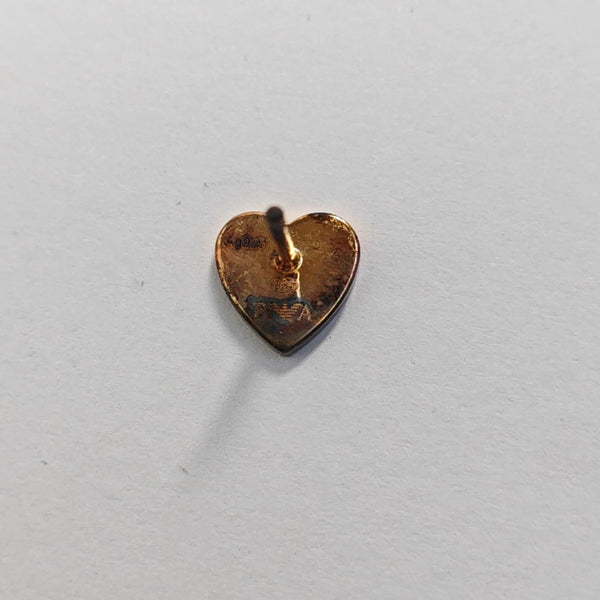 925 Sterling Silver Rose Gold Stud Earrings