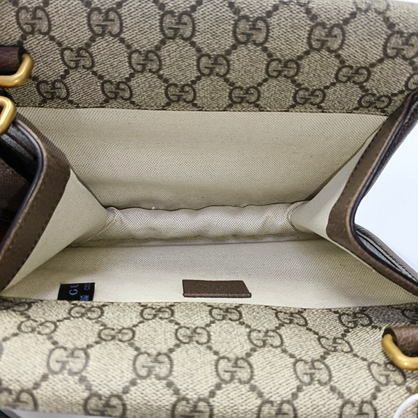 Neo Vintage Small Monogram Coated Canvas Beige