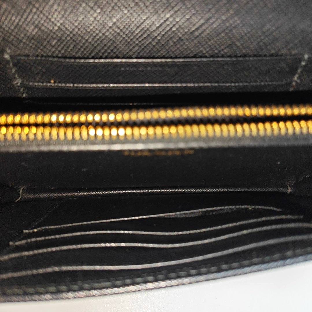 Calfskin Shoulder Bag Black