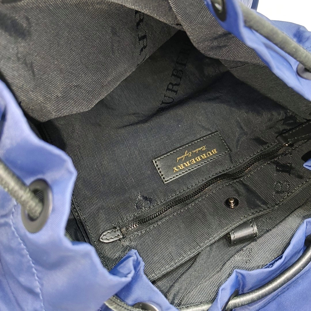 The Rucksack Large Nylon Blue