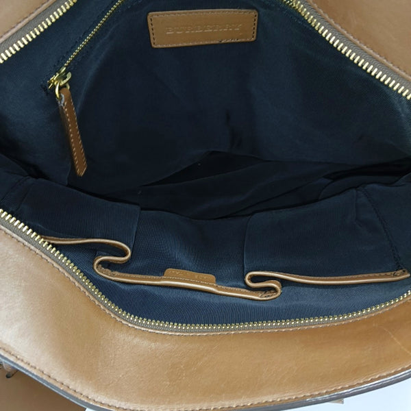 Calfskin Tote Bag Brown
