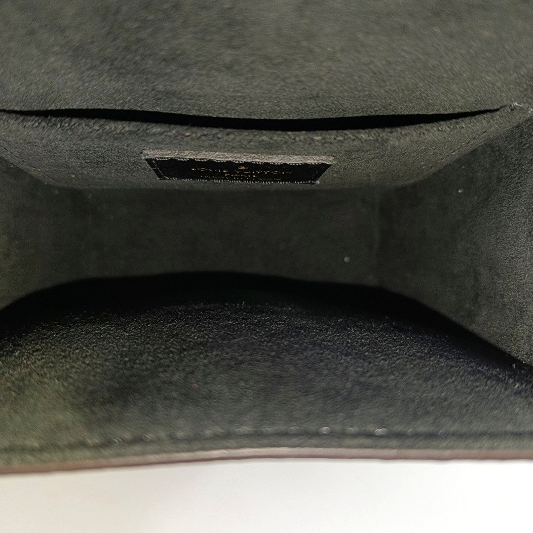 CAMERA BOX Monogram Coated Canvas Brown