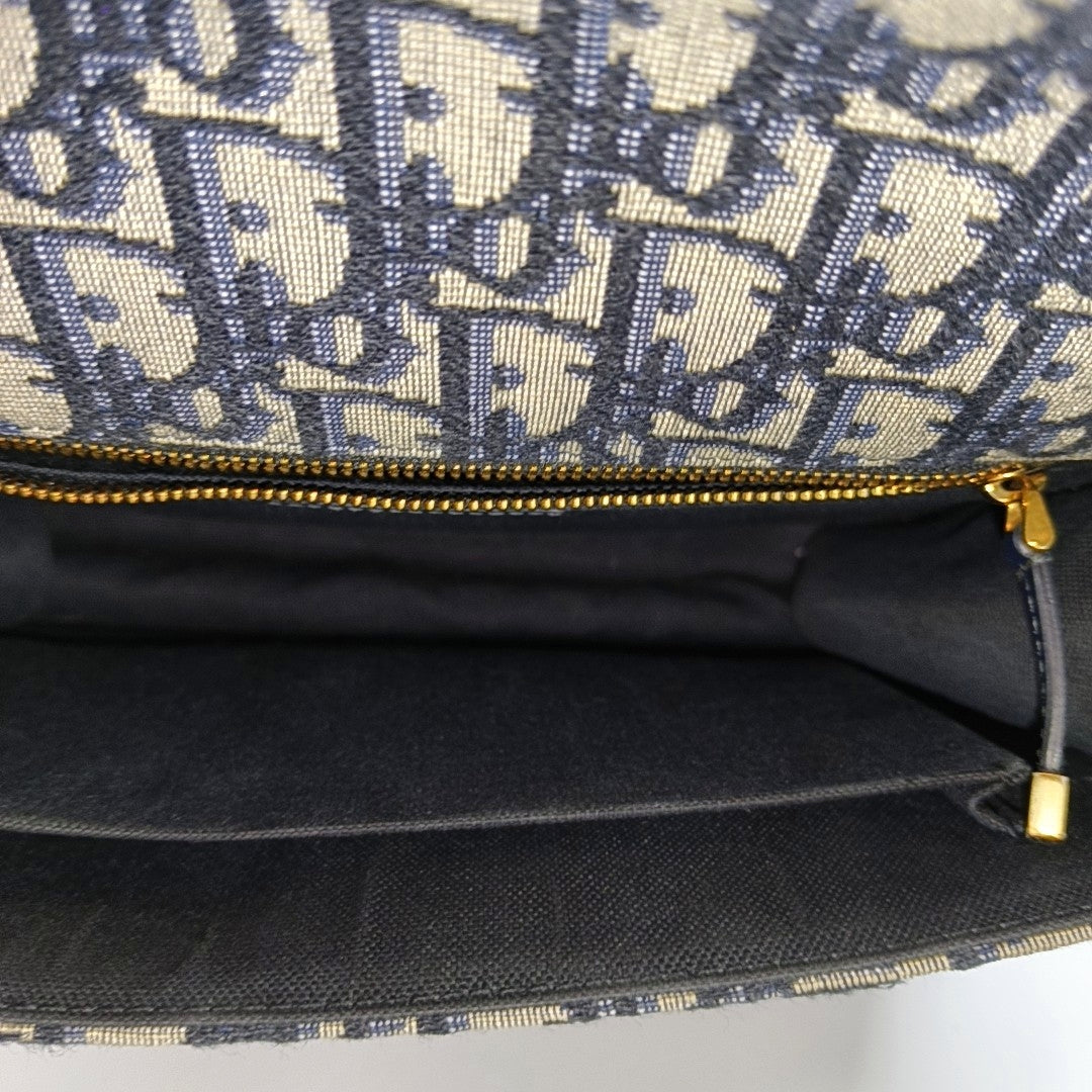 30 Montaigne Oblique Canvas Blue
