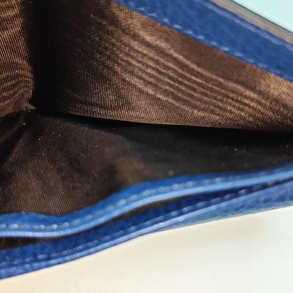 Calfskin Wallet Blue