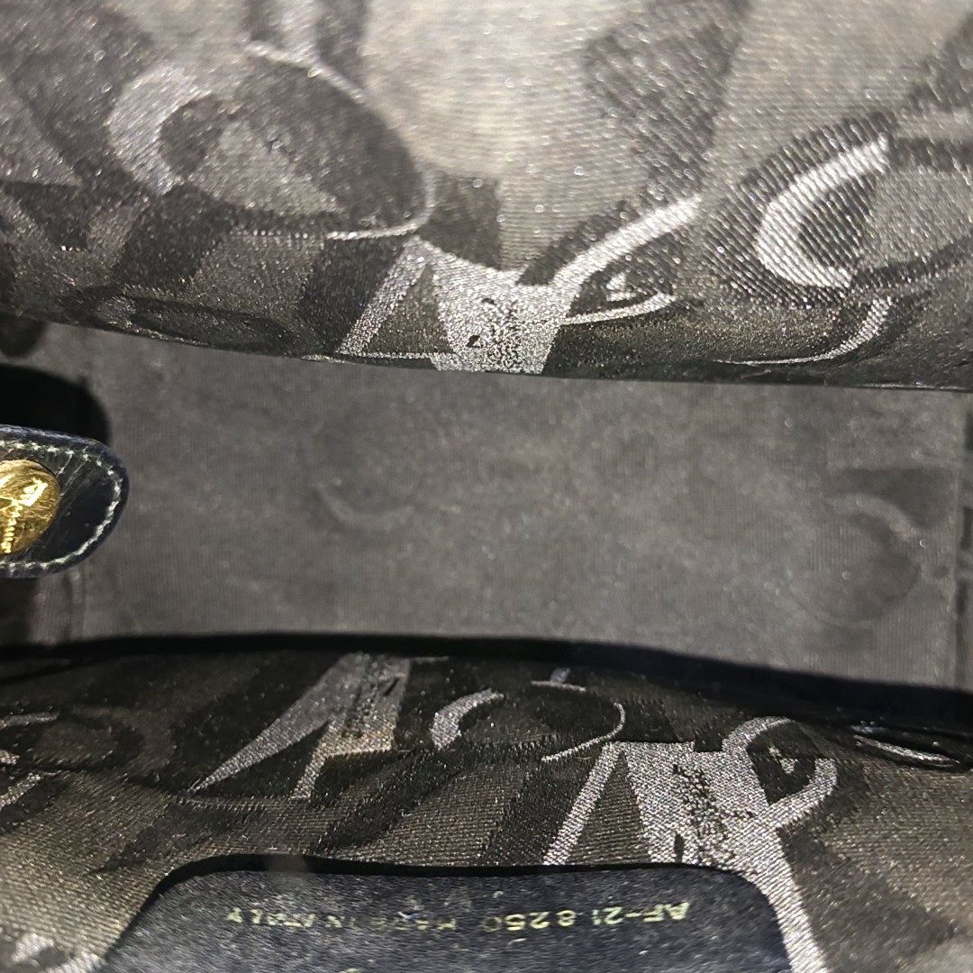 Calfskin Tote Bag Black