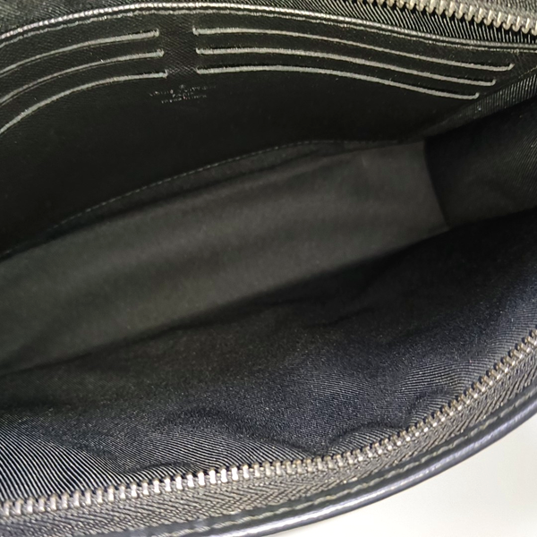 Pochette Voyag MM Monogram Coated Canvas Gray