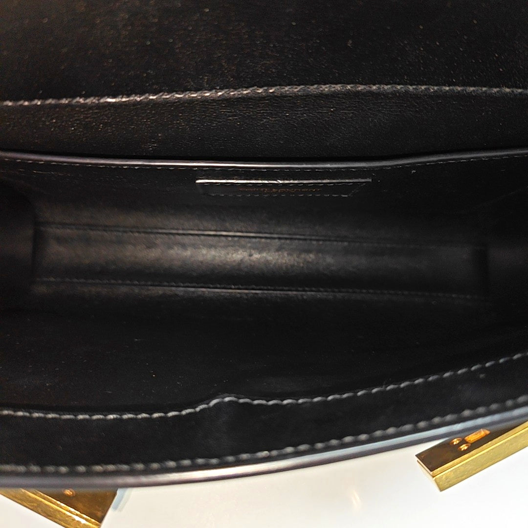 MANHATTAN Small Calfskin Black