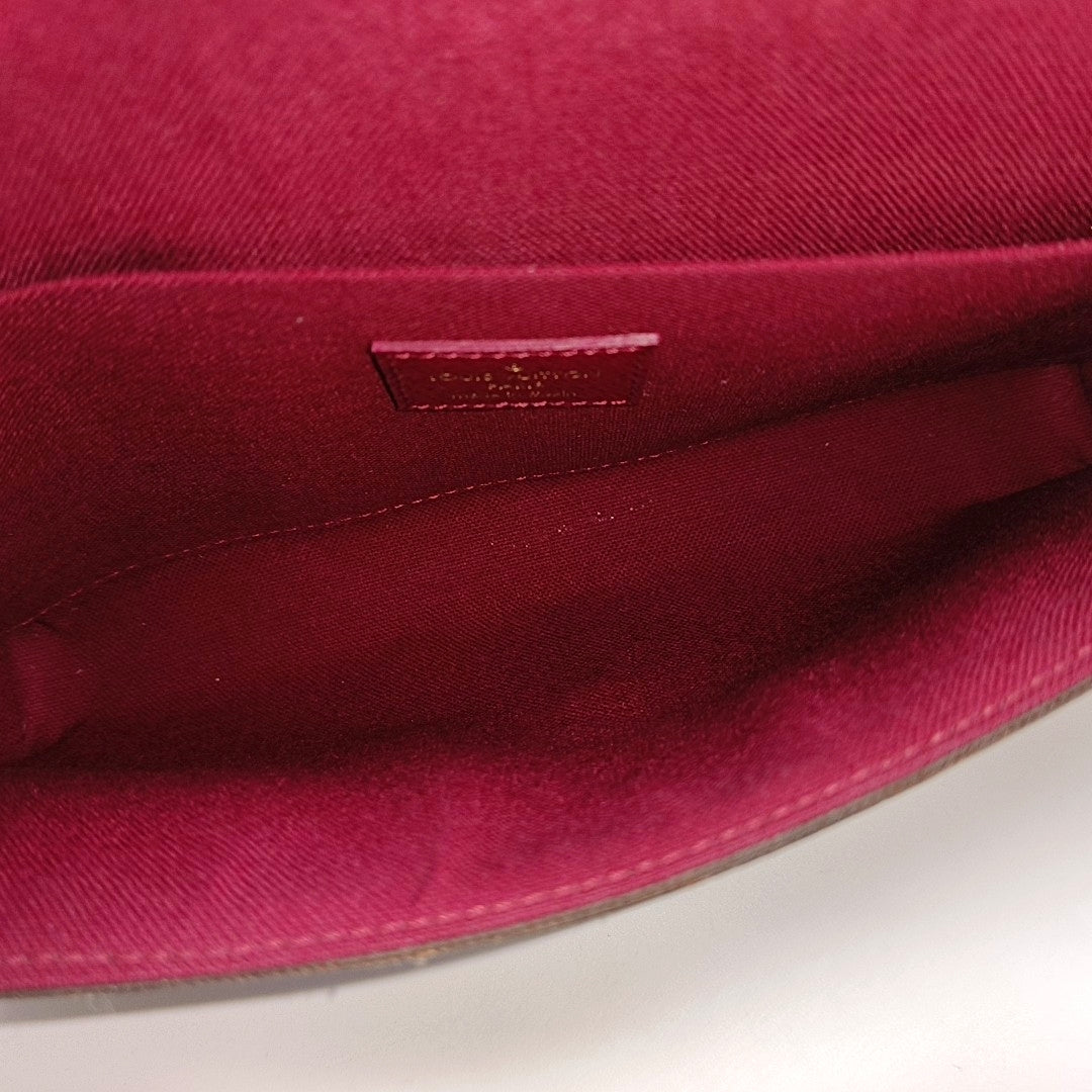 FÉLICIE Monogram Coated Canvas Brown