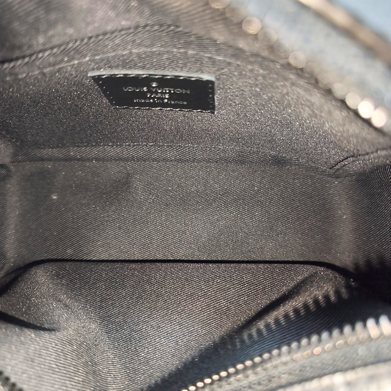 SOFT TRUNK Mini Monogram Coated Canvas Black