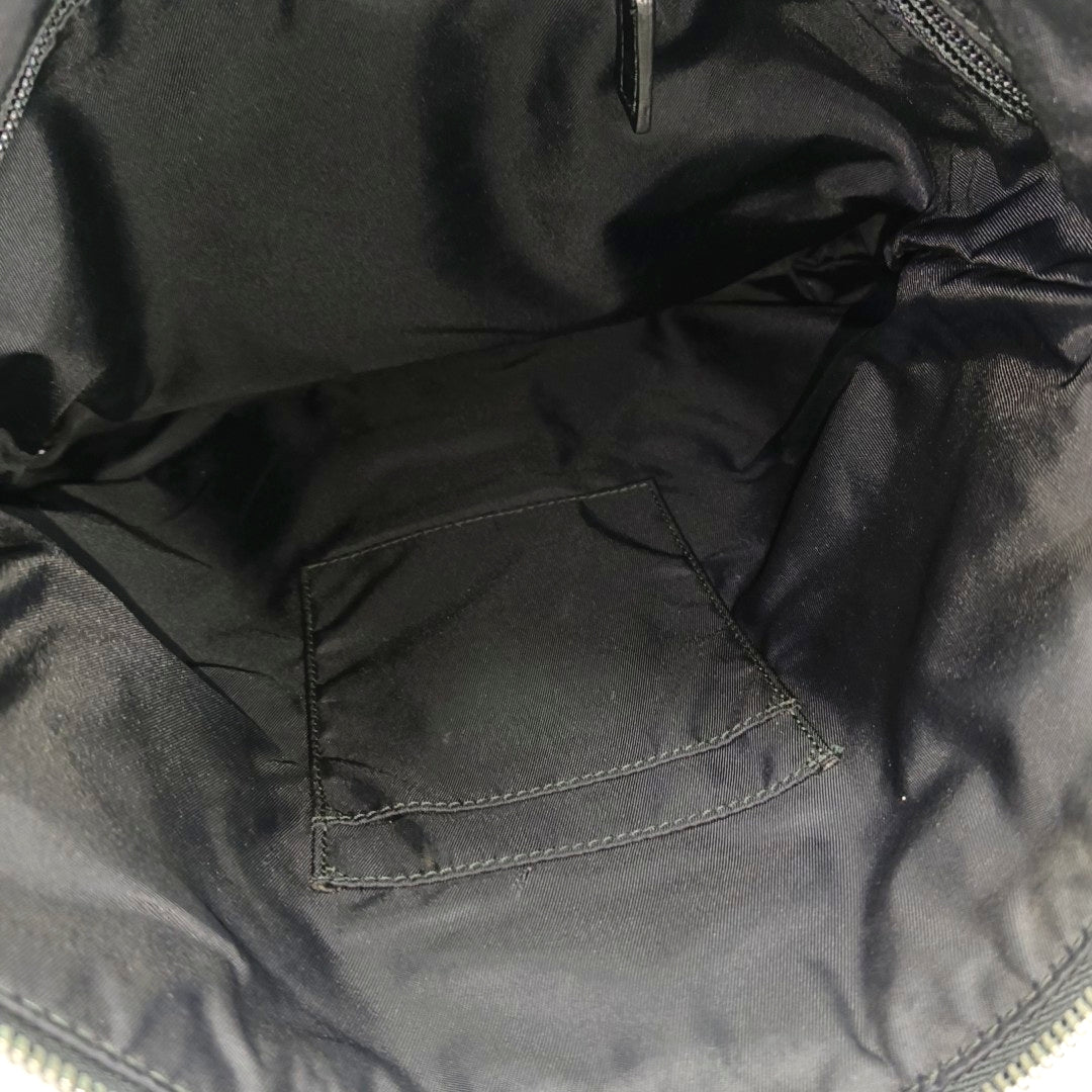 Fabric Crossbody Bag Black
