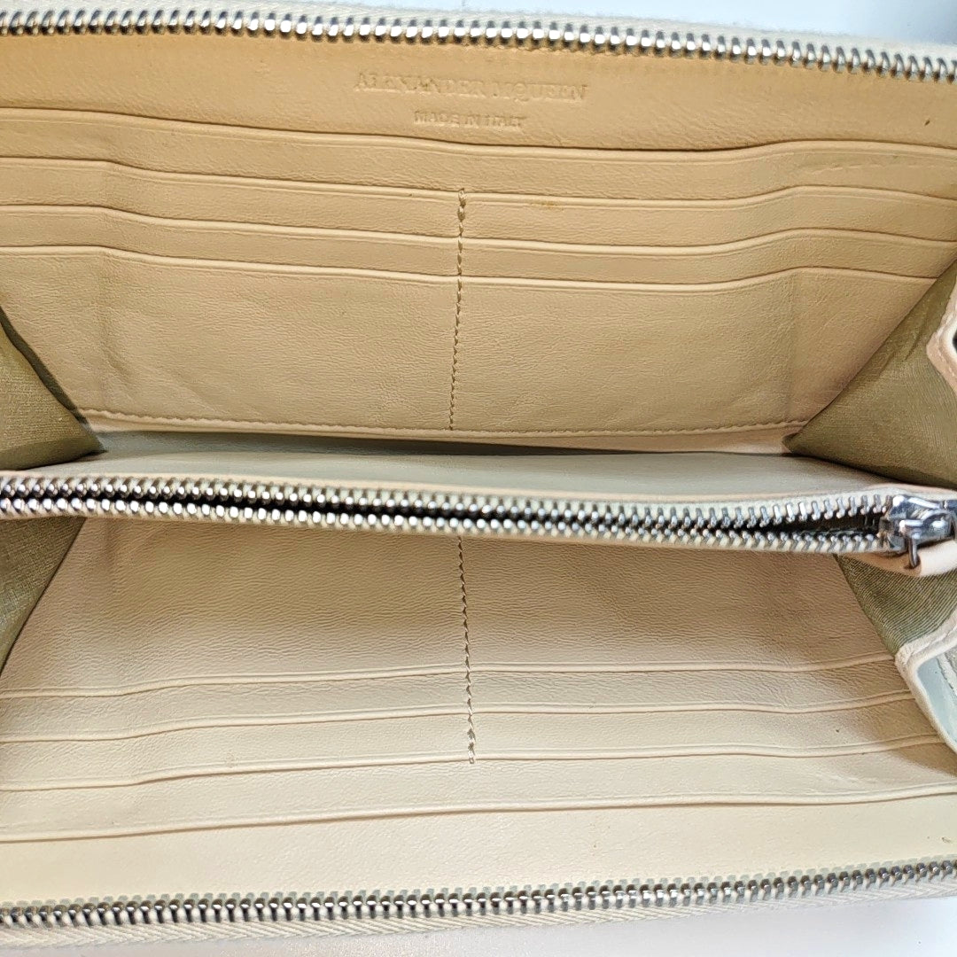 Calfskin Wallet Beige
