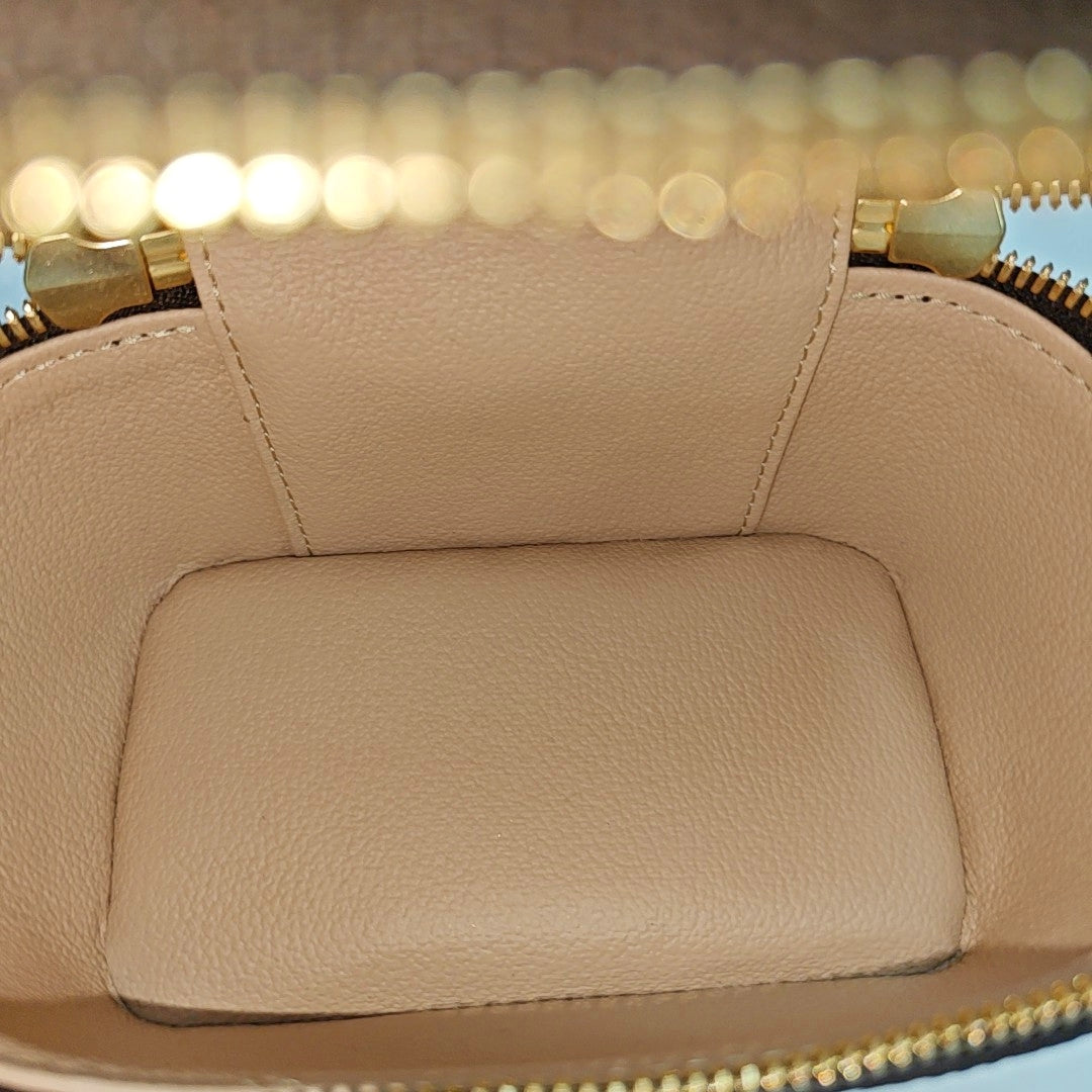 NICE Super Mini Monogram Coated Canvas Brown