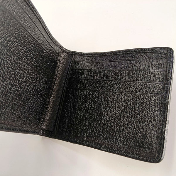 Monogram Calfskin Wallet Black