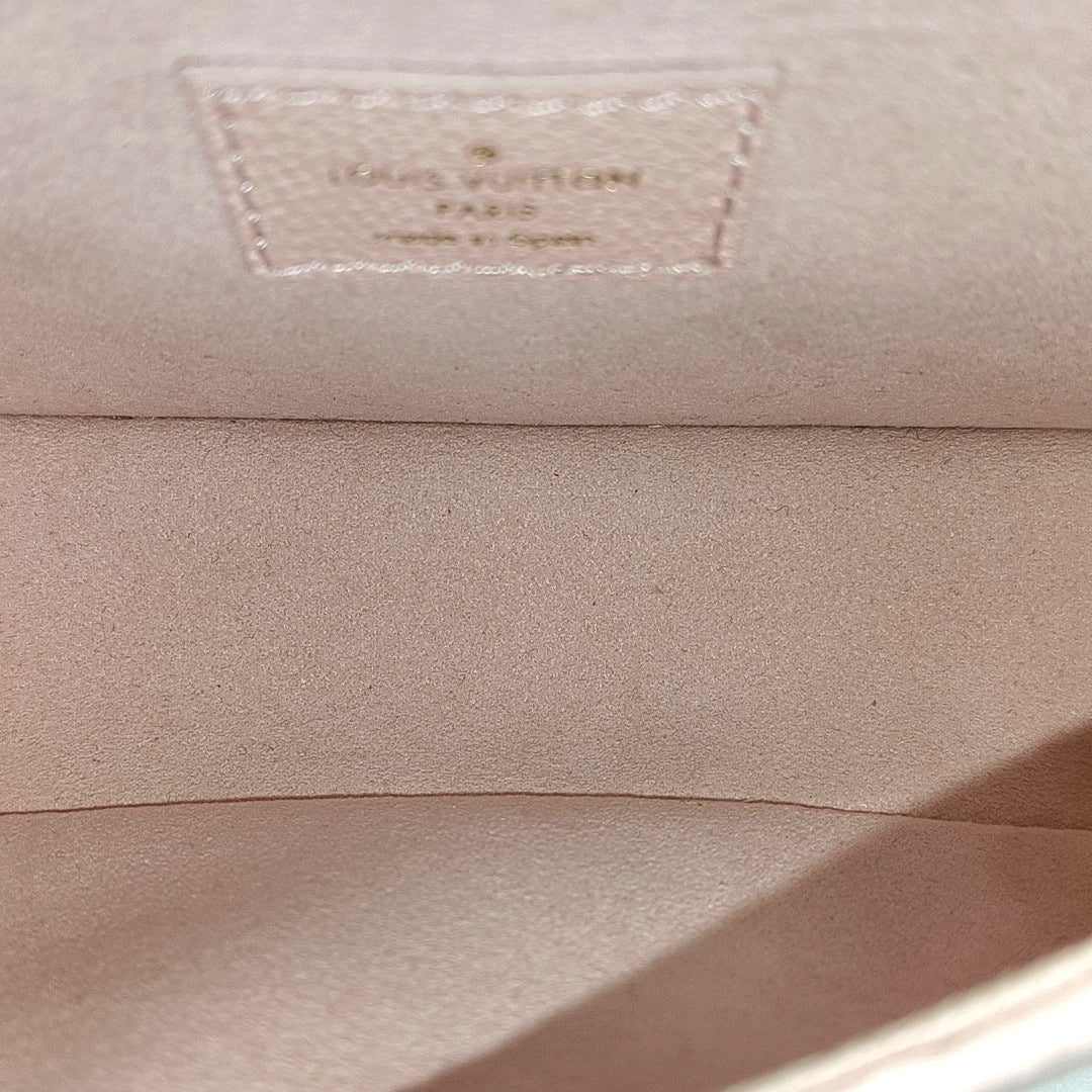 DIANE Nano Monogram Calfskin Pink