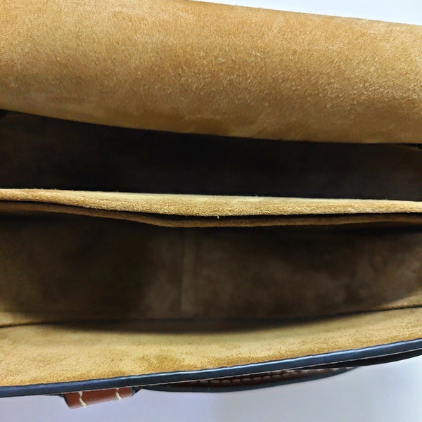 Gate Small Calfskin Brown