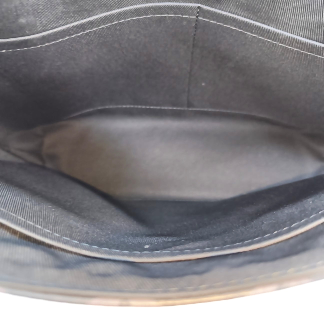 DISTRICT MM Monogram Coated Canvas Black