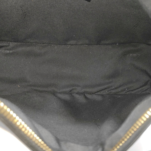 Calfskin Top Handle Bag Black