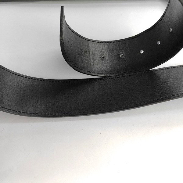 Blue Leather Belt